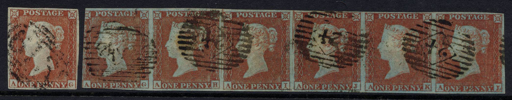 Plate 154 A-G, A-H, A-I, A-J, A-K, A-L