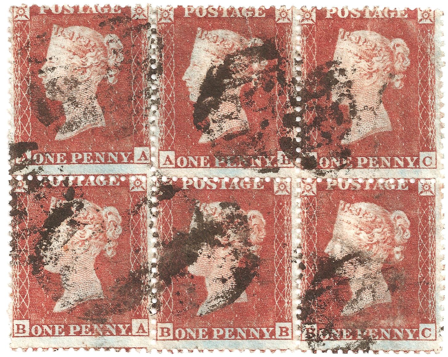 Plate R1 A-A, A-B, A-C, B-A, B-B, B-C
