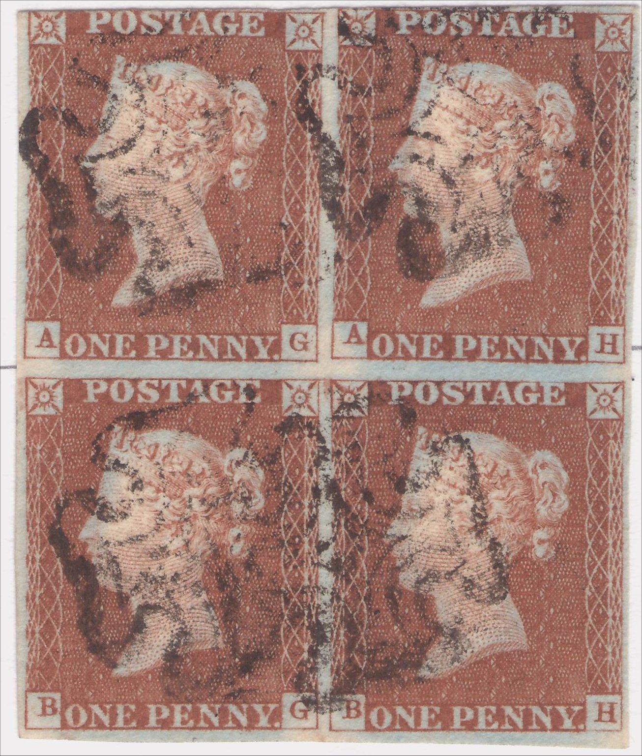 Plate 32 A-G, A-H, B-G, B-H