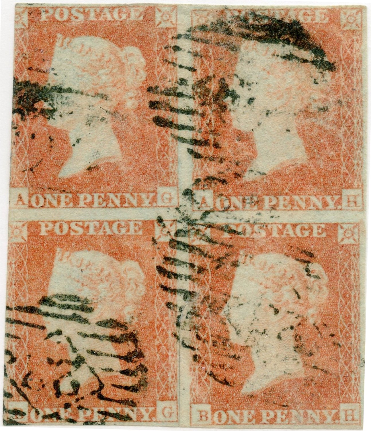 Plate 116 A-G, A-H