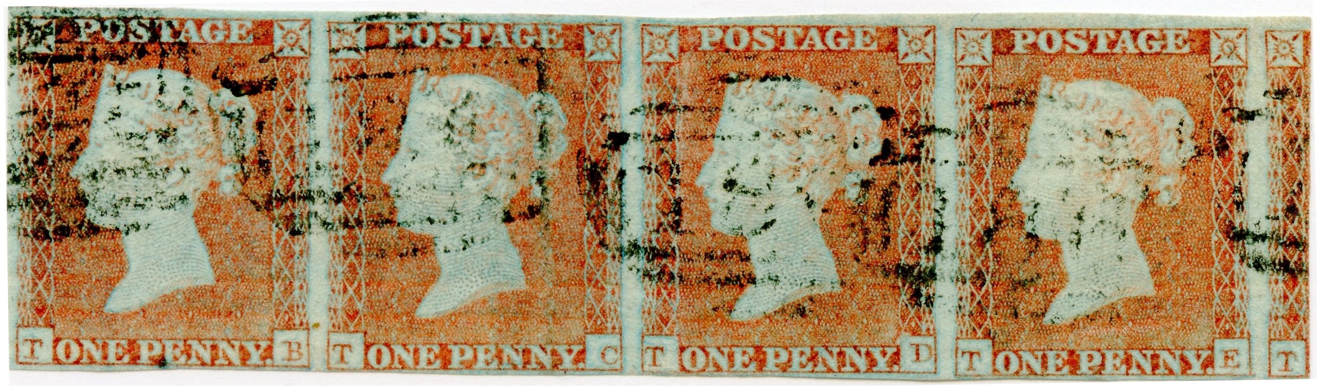 Plate 110 T-B, T-C, T-D, T-E