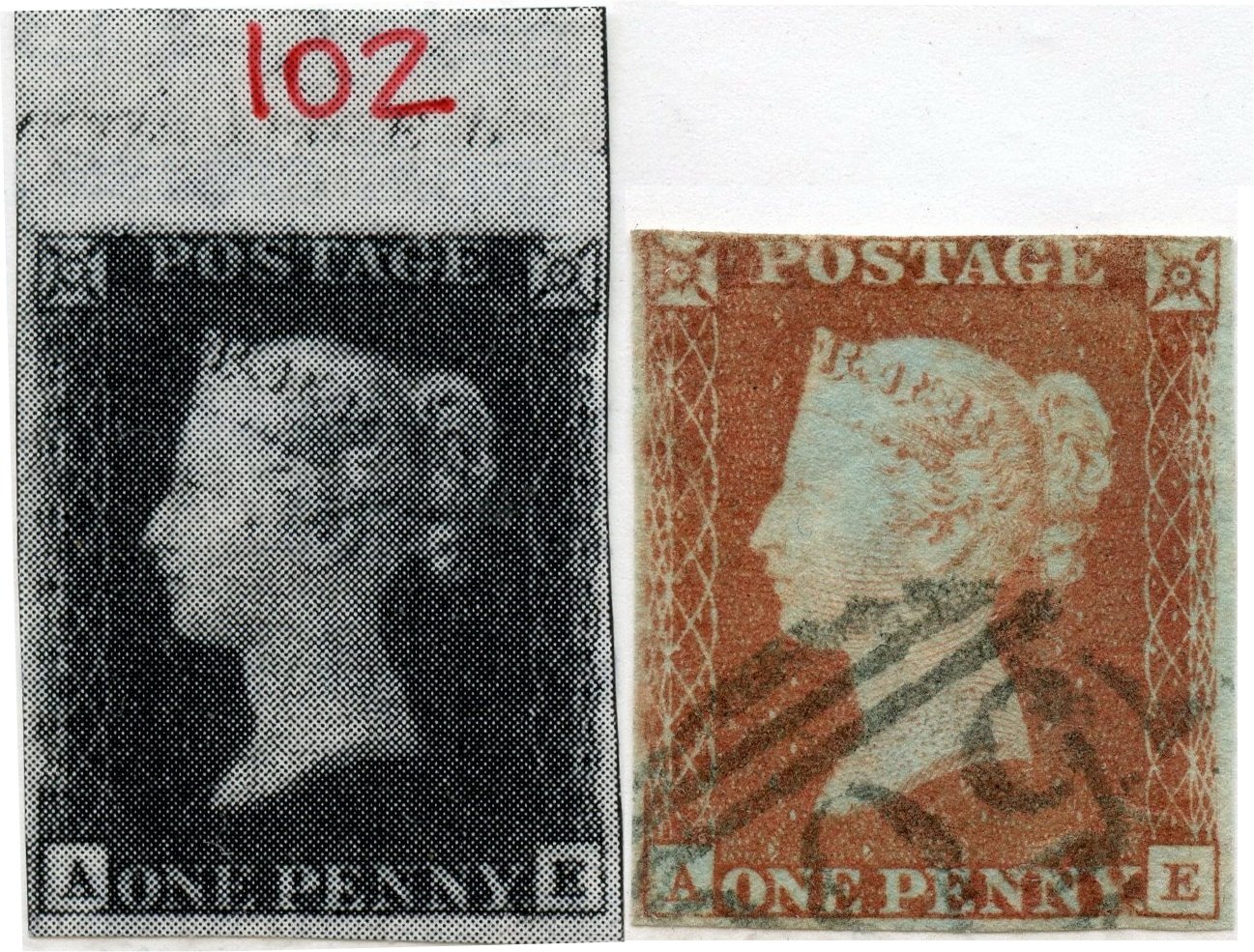 Plate 102 A-E