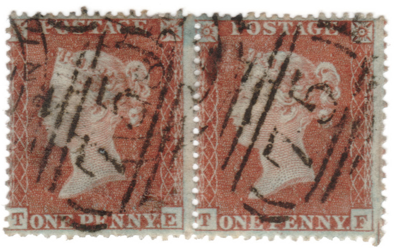 Plate 191 T-E, T-F