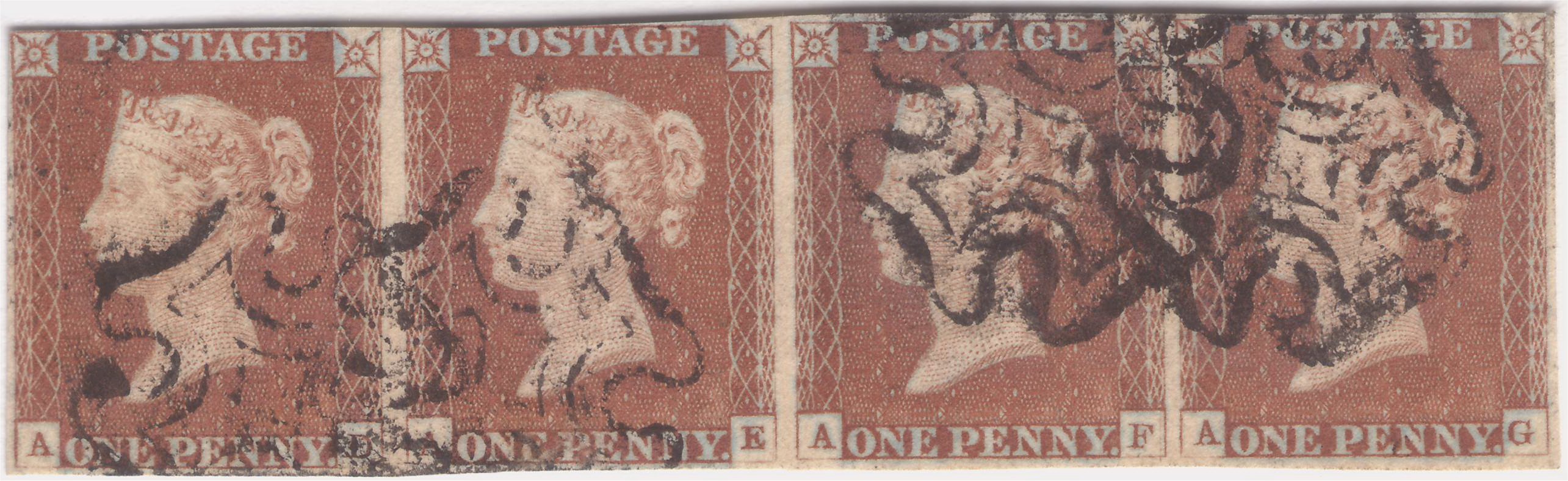 Plate 27 A-D, A-E, A-F, A-G