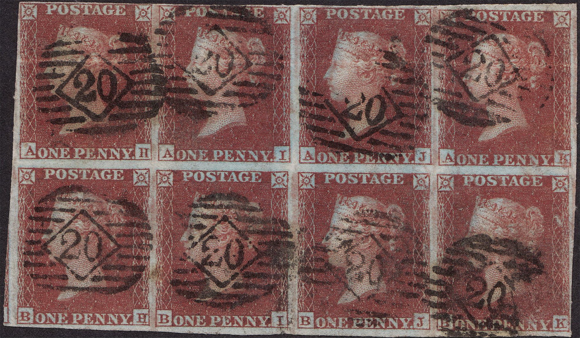 Plate 134 A-H, A-I, A-J, A-K