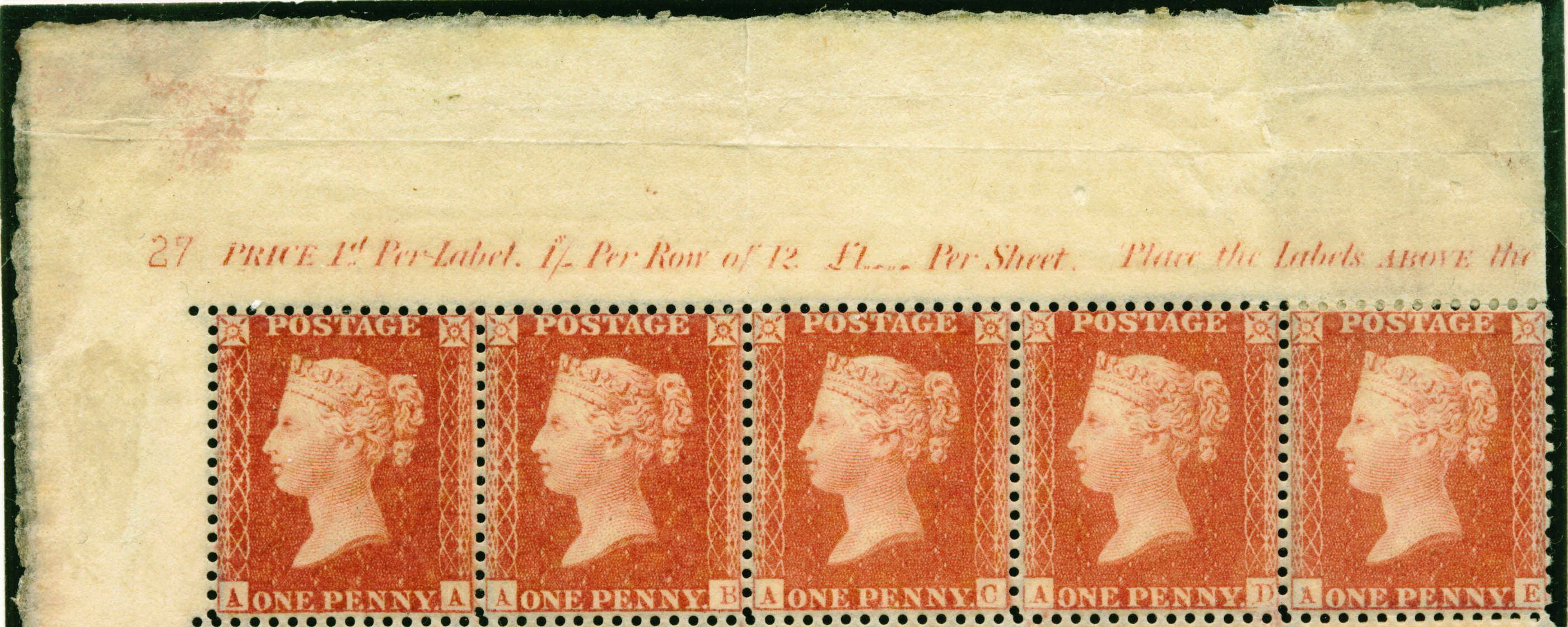 Plate 27 A-A, A-B, A-C, A-D, A-E
