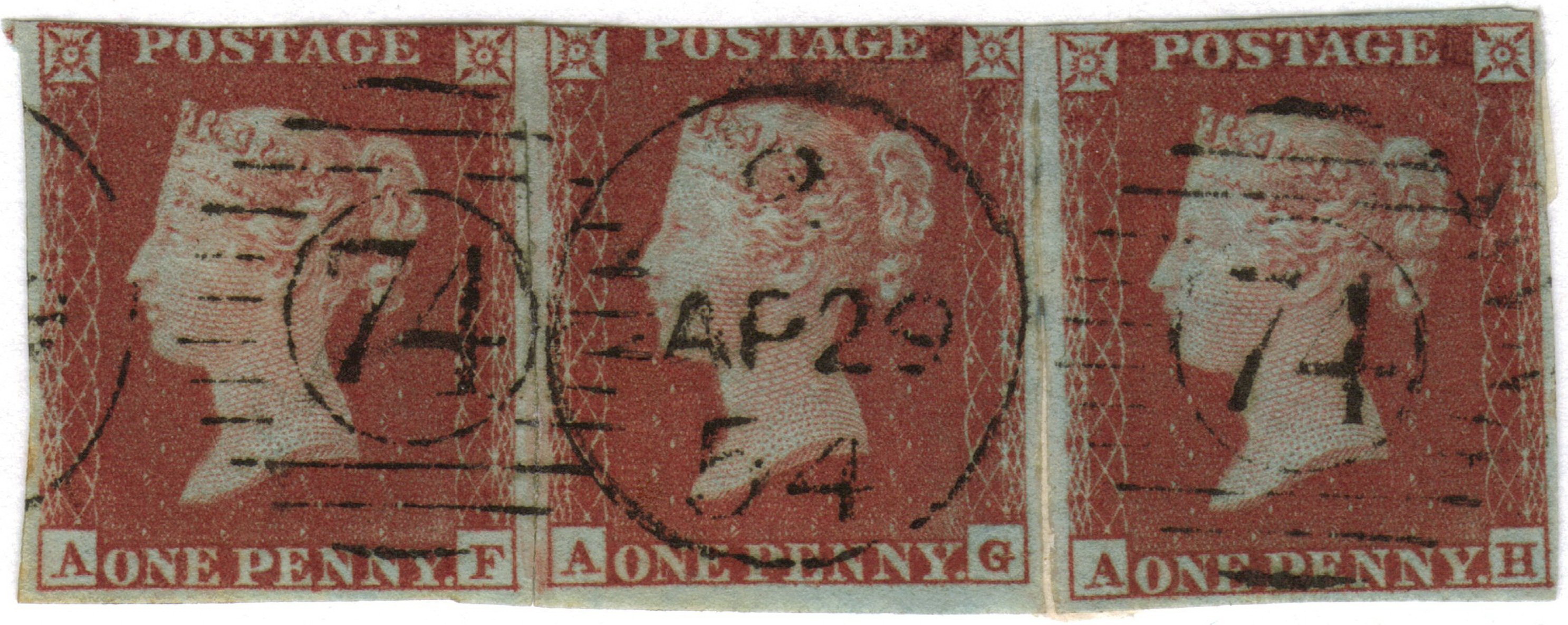 Plate 166 A-F, A-G, A-H