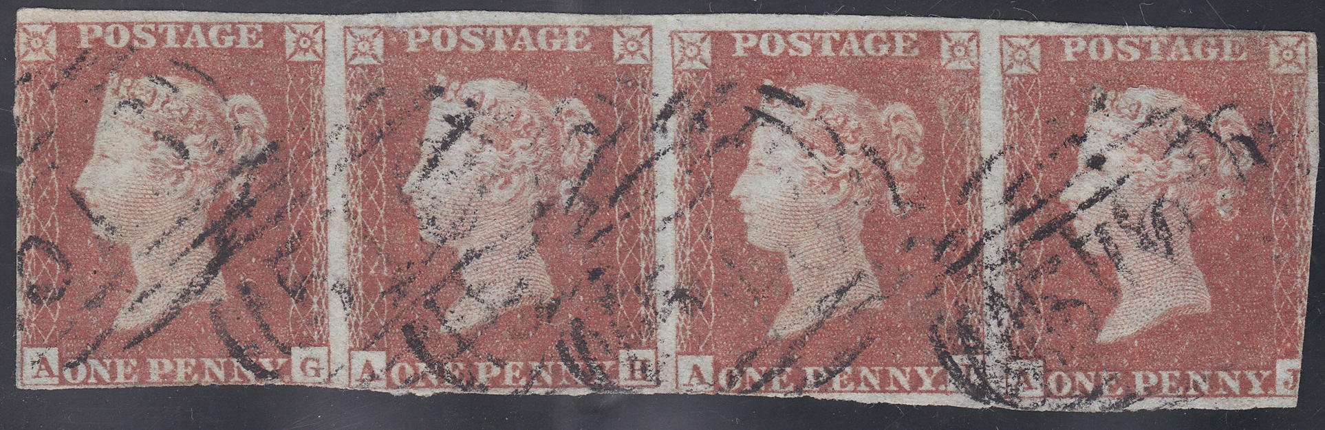 Plate 167 A-G, A-H, A-I, A-J