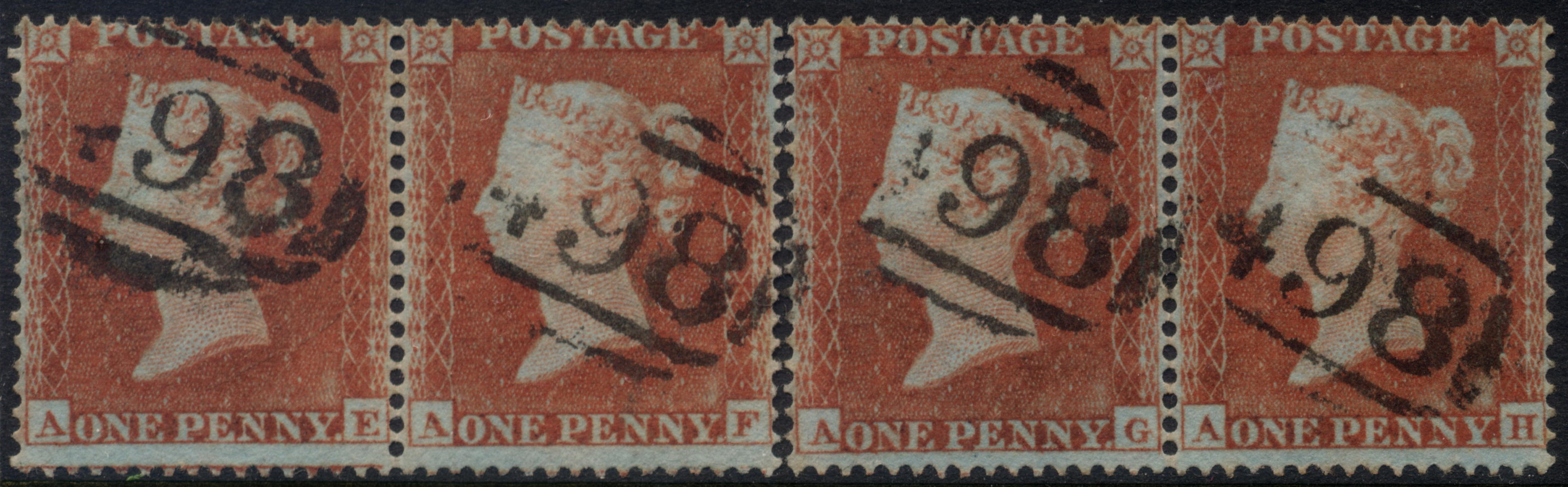 Plate 164 A-E, A-F, A-G, A-H