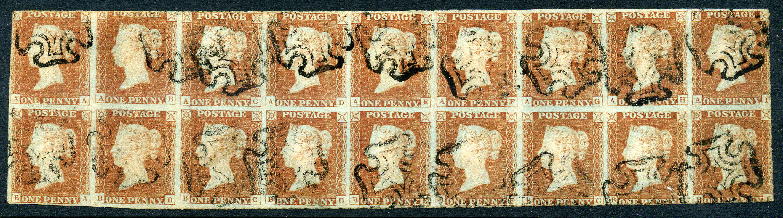 Plate 24 A-A, A-B, A-C, A-D, A-E, A-F, A-G, A-H, A-I