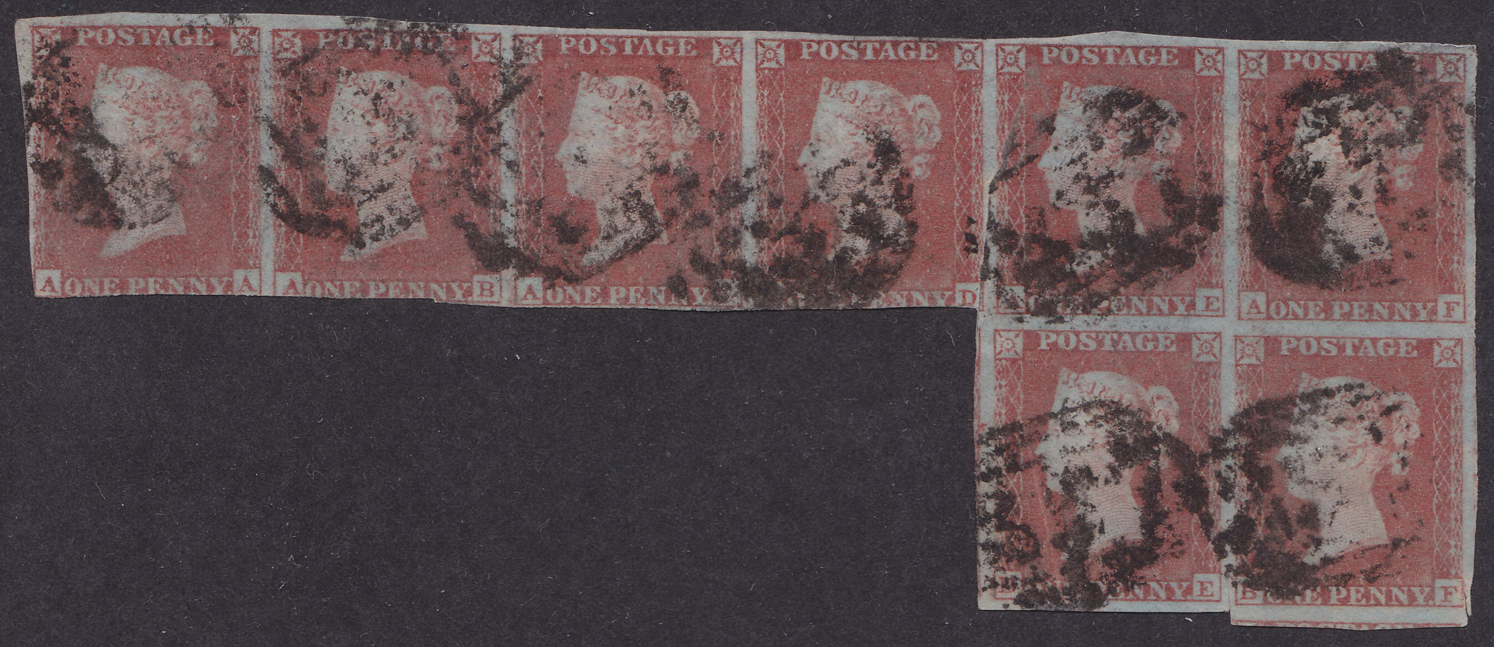 Plate 150 A-A, A-B, A-C, A-D, A-E, A-F
