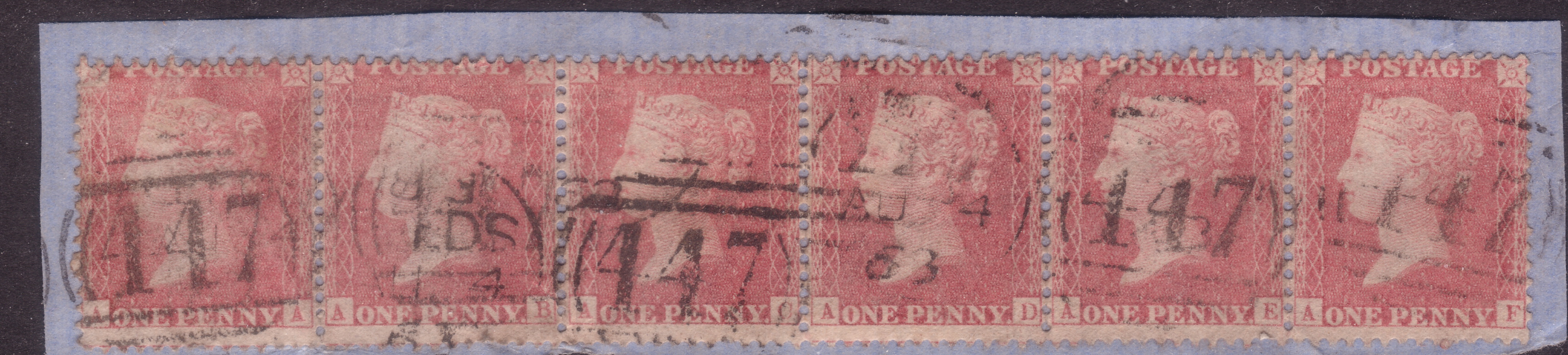 Plate 39 A-A, A-B, A-C, A-D, A-E, A-F
