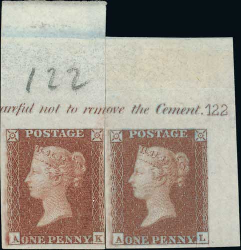 Plate 122 A-K, A-L