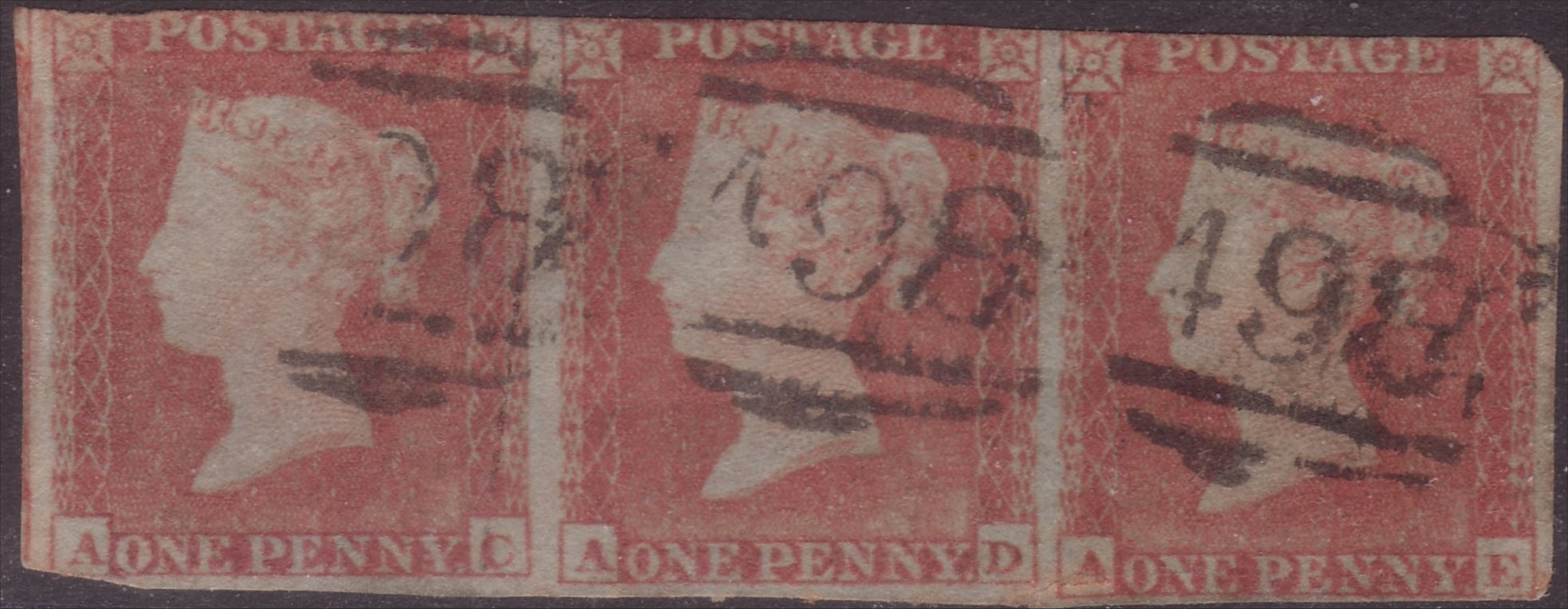 Plate 165 A-C, A-D, A-E