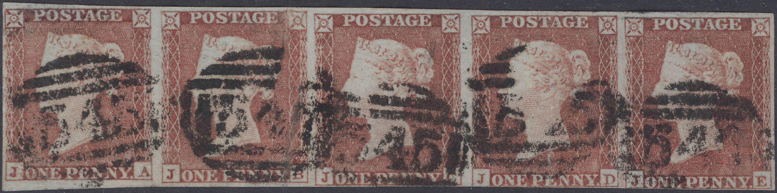 Plate 173 J-A, J-B, J-C, J-D, J-E