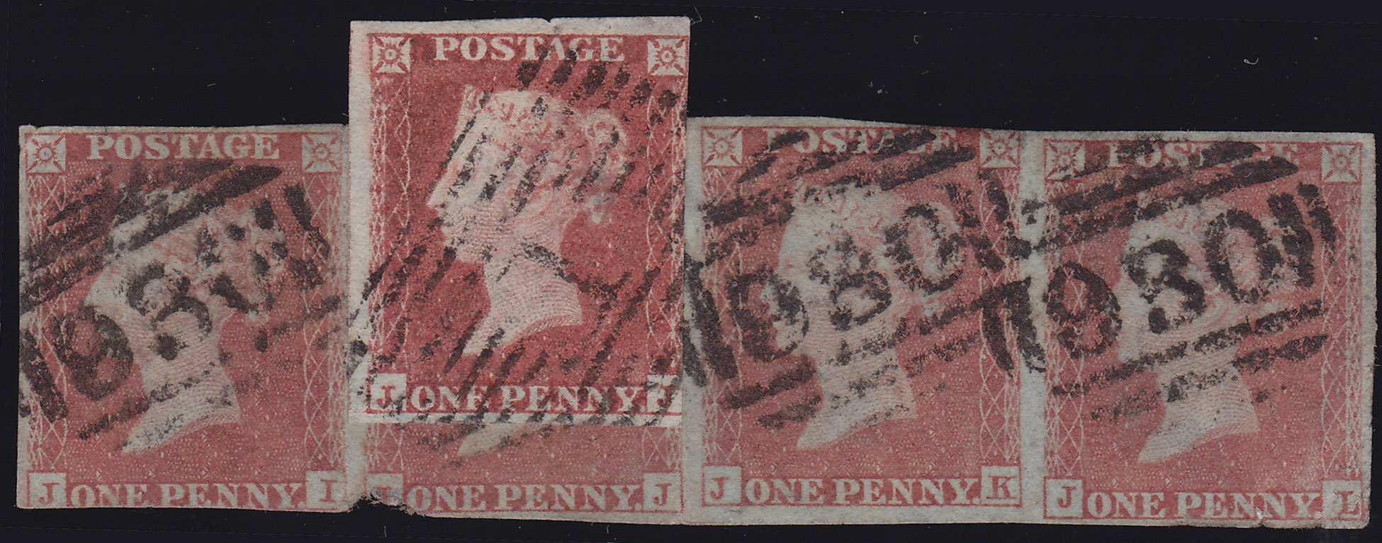 Plate 166 J-I, J-J, J-K, J-L