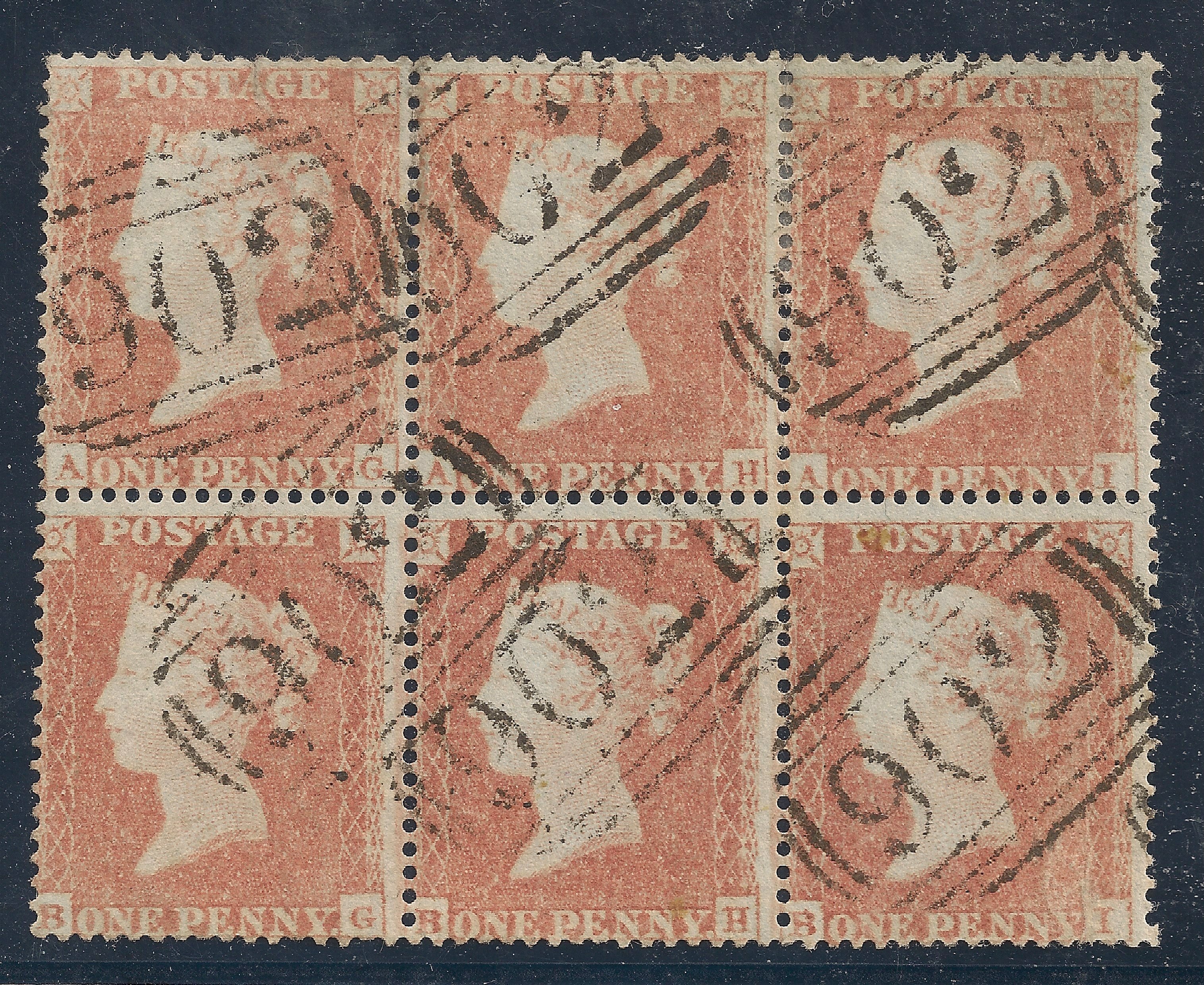 Plate 198 A-G, A-H, A-I