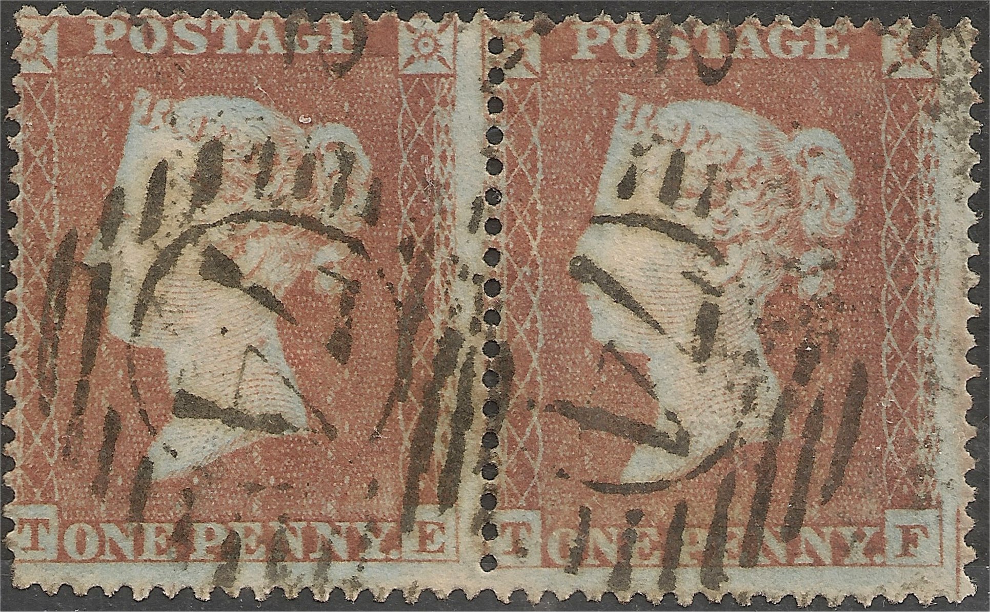 Plate 195 T-E, T-F