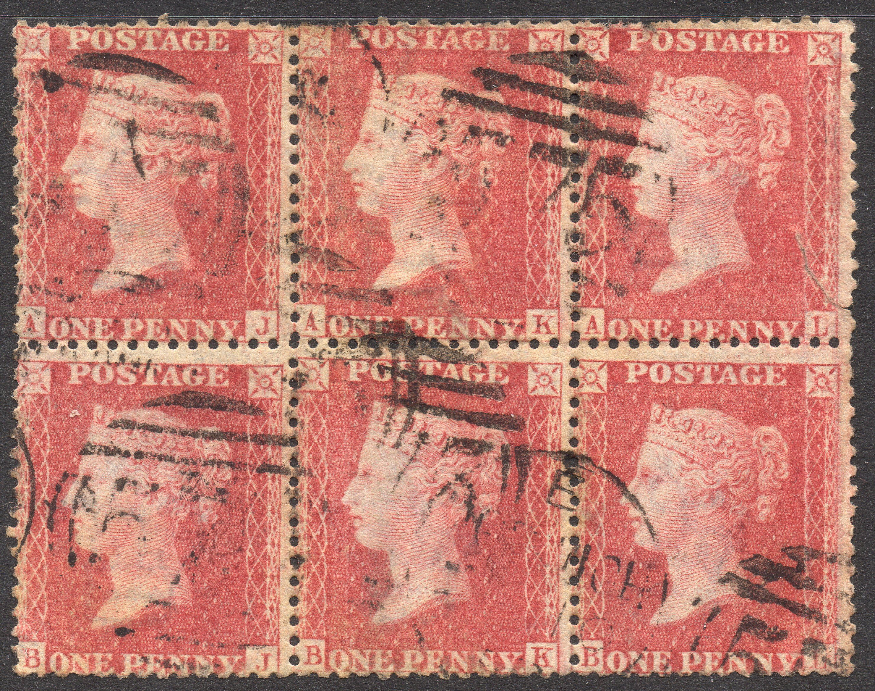 Plate 58 A-J, A-K, A-L