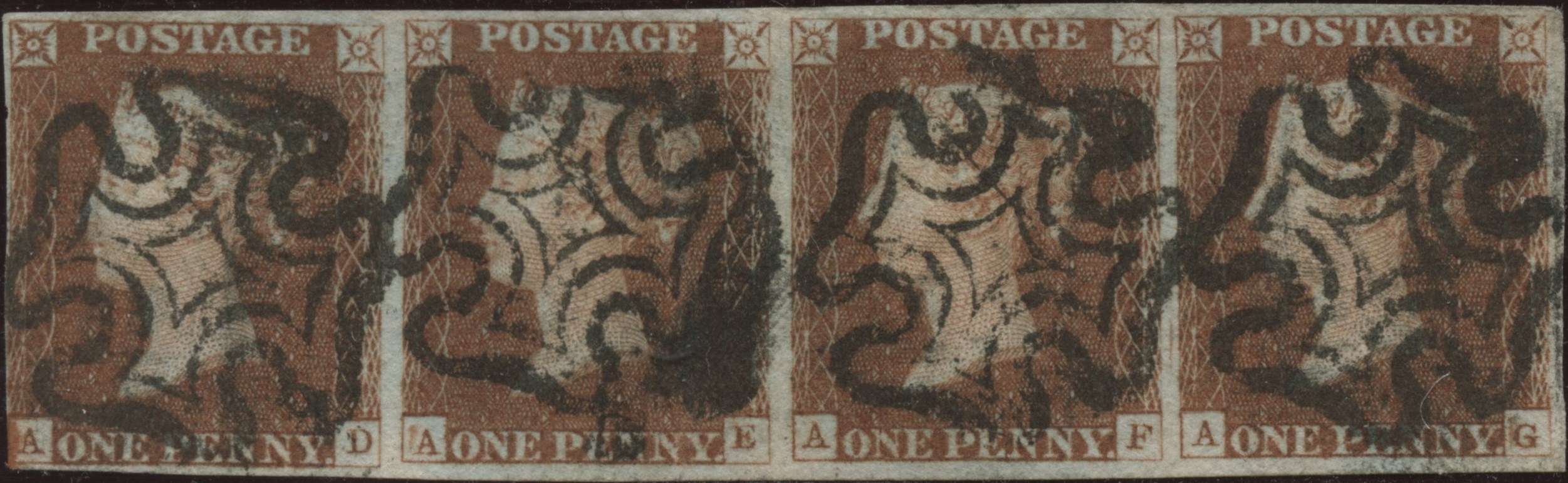 Plate 23 A-D, A-E, A-F, A-G