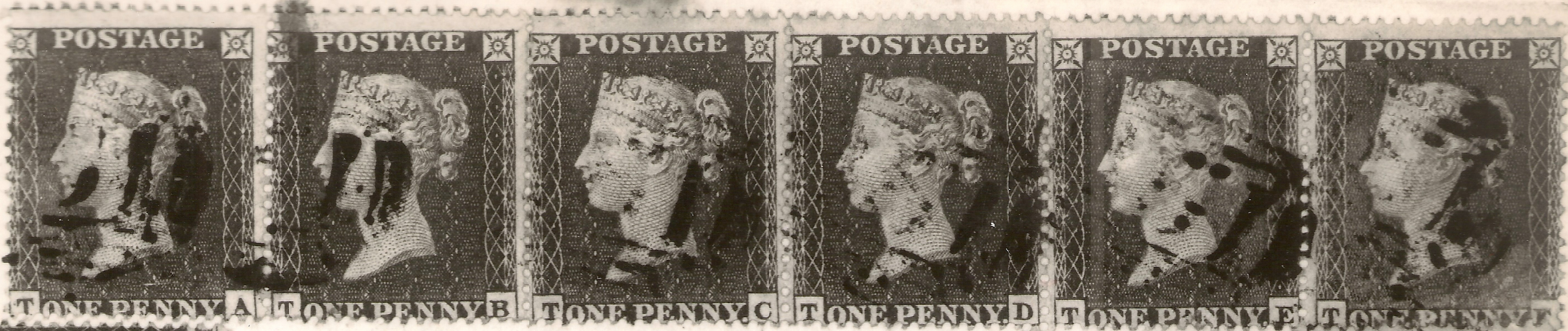 Plate 196 T-A, T-B, T-C, T-D, T-E, T-F