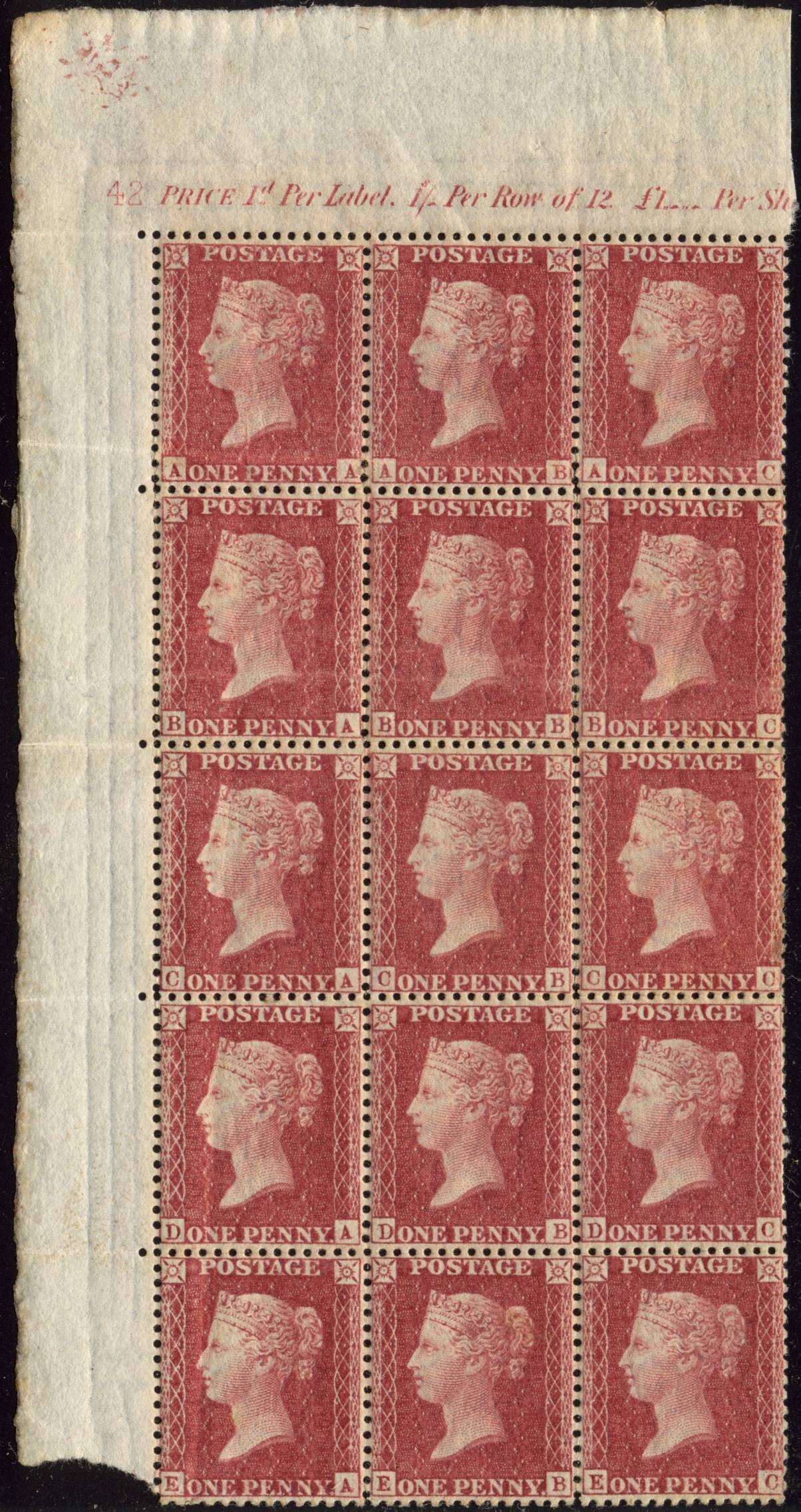 Plate 42 A-A, A-B, A-C