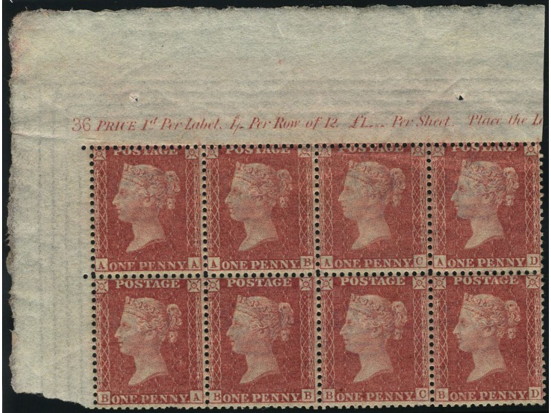 Plate 36 A-A, A-B, A-C, A-D