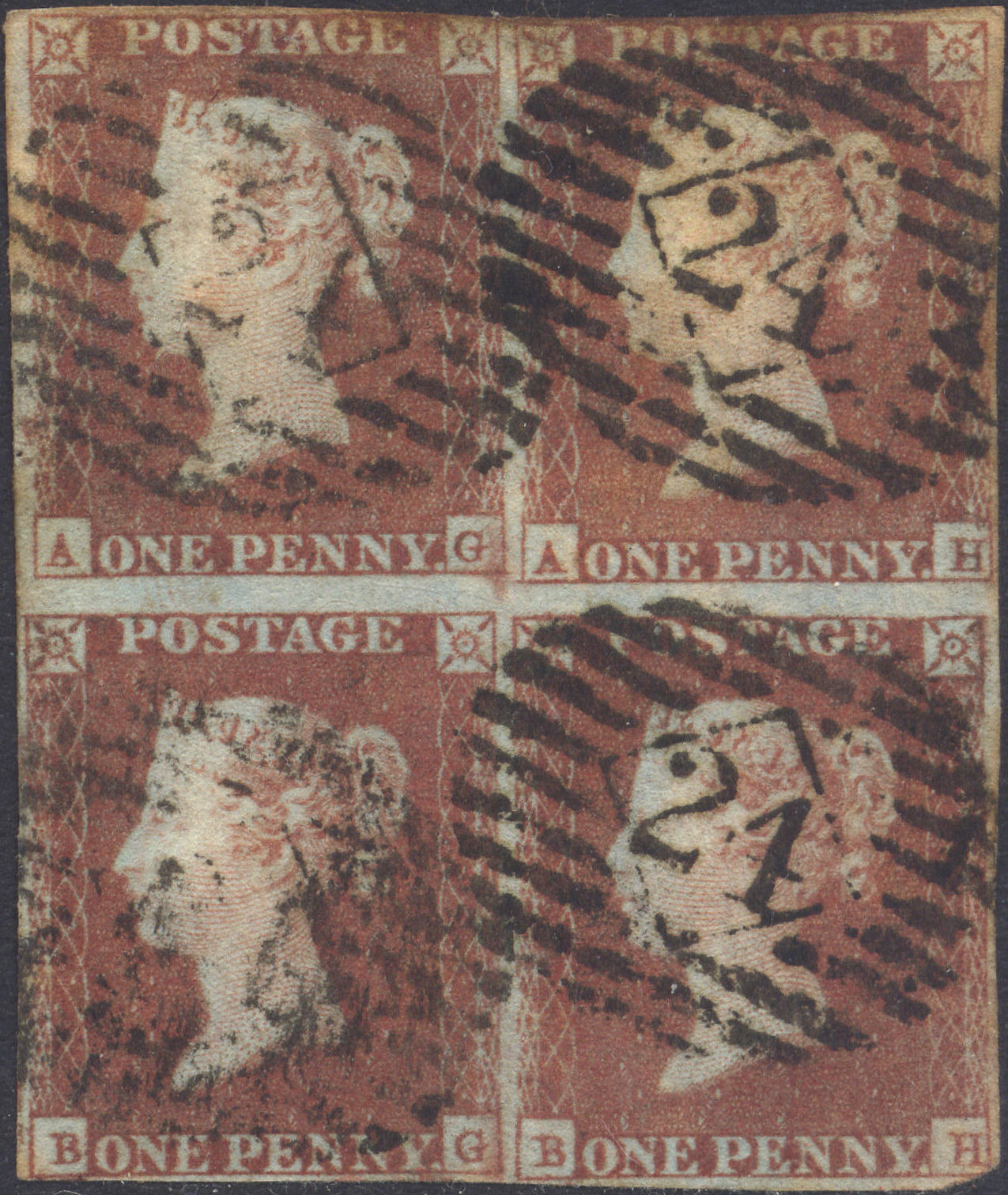 Plate 91 A-G, A-H