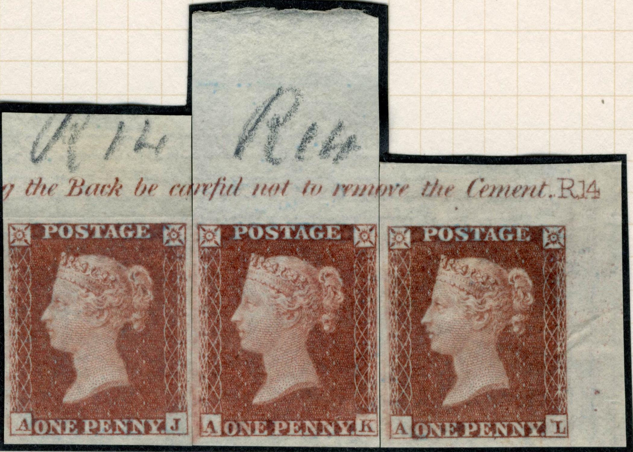 Plate R14 A-J, A-K, A-L