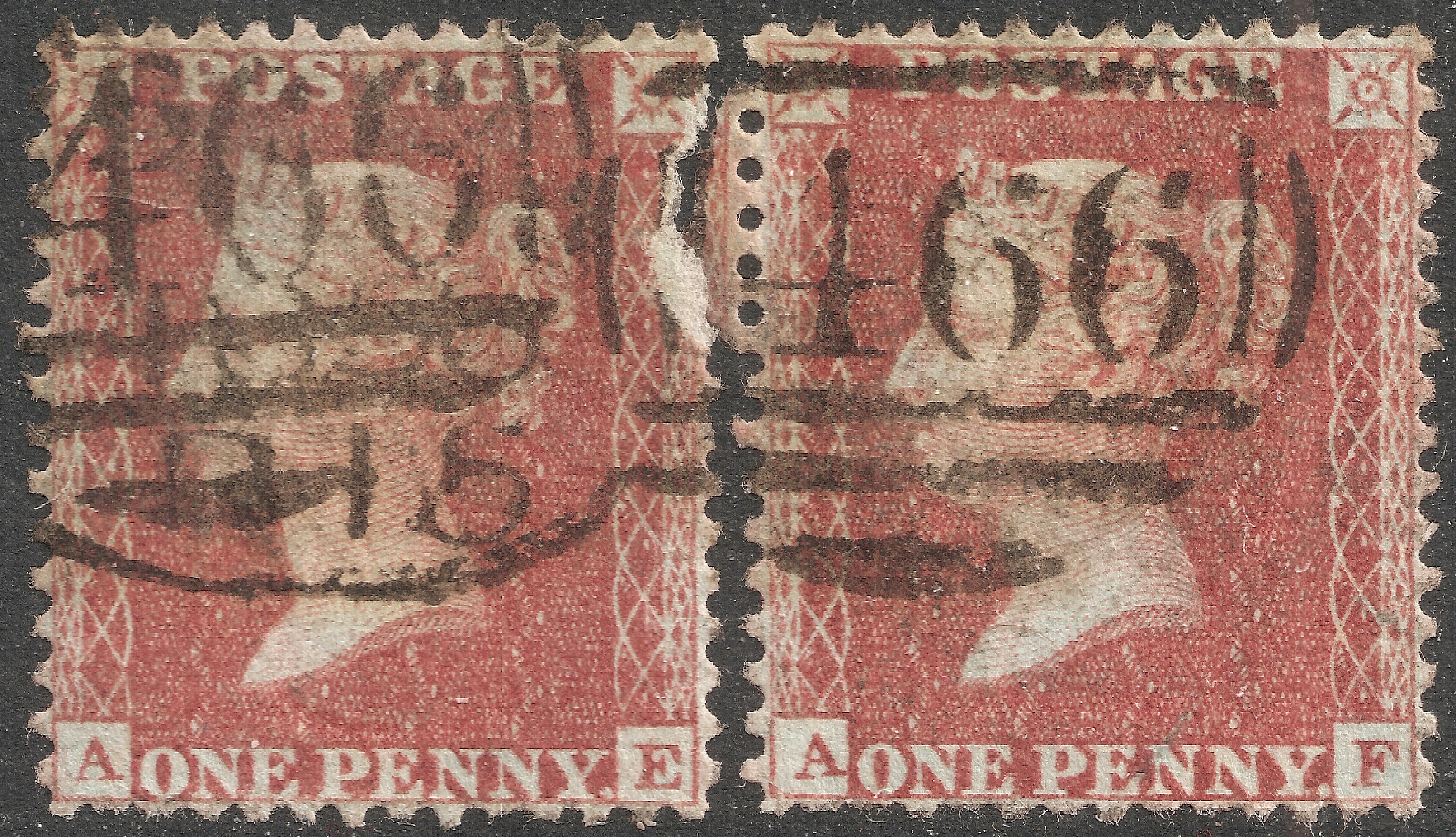 Plate 17 A-E, A-F