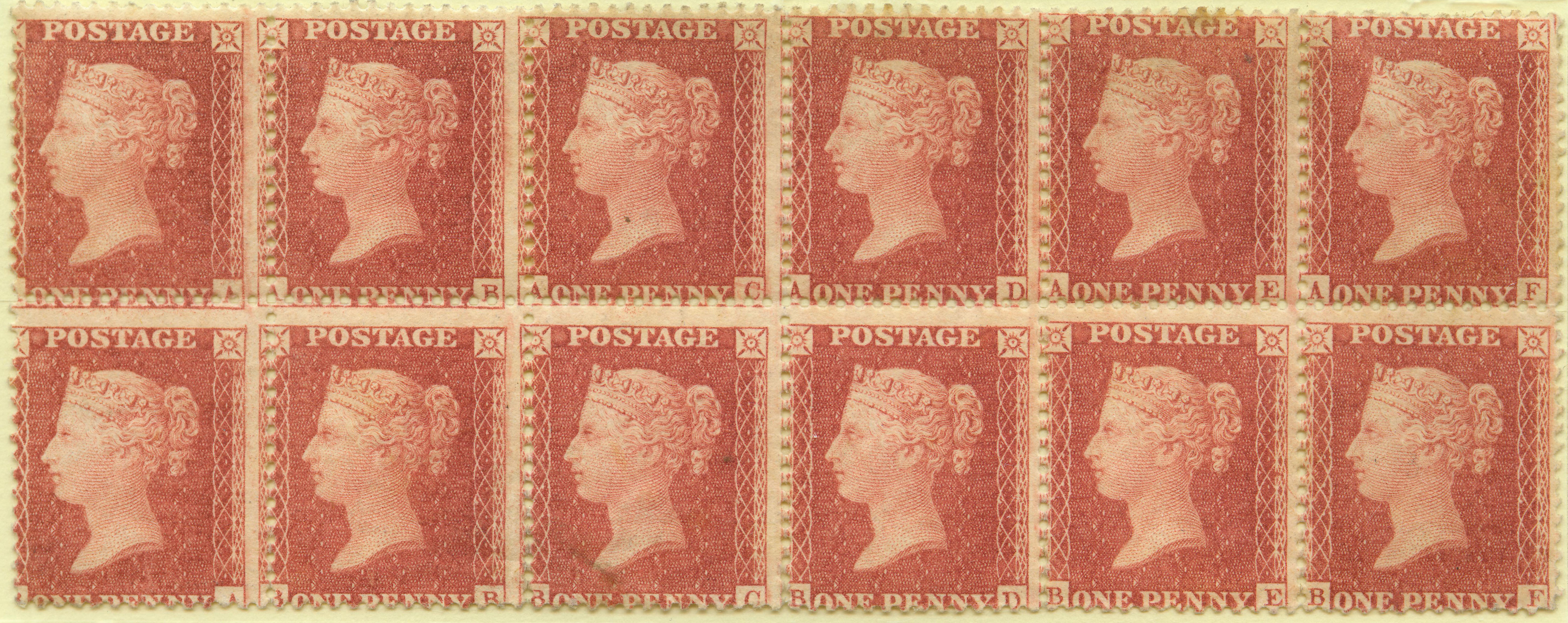 Plate 57 A-A, A-B, A-C, A-D, A-E, A-F