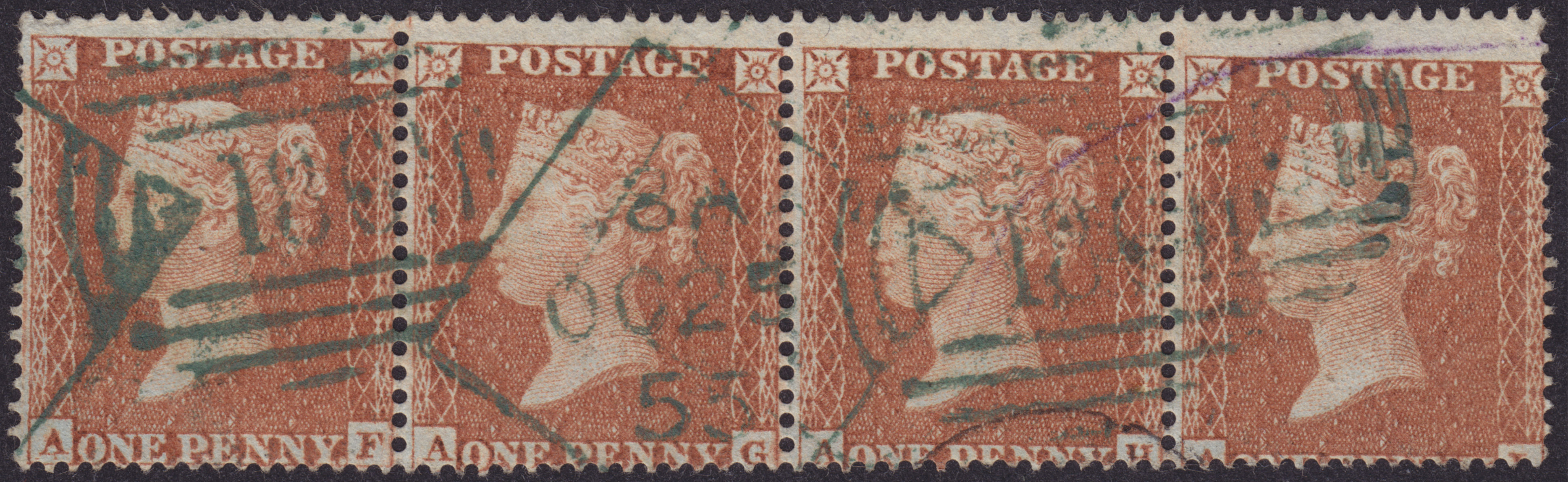 Plate 13 A-F, A-G, A-H, A-I