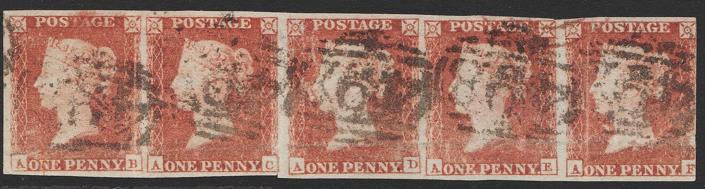 Plate 126 A-B, A-C, A-D, A-E, A-F