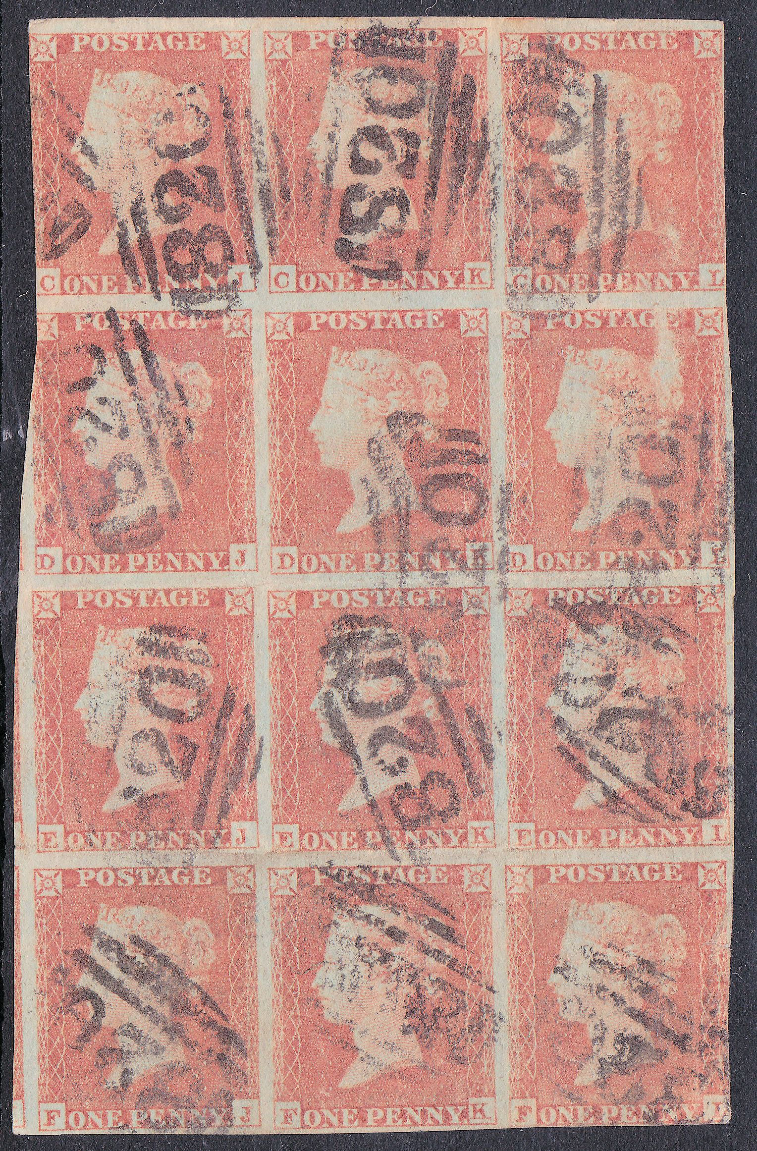 Plate 168 F-K, F-L