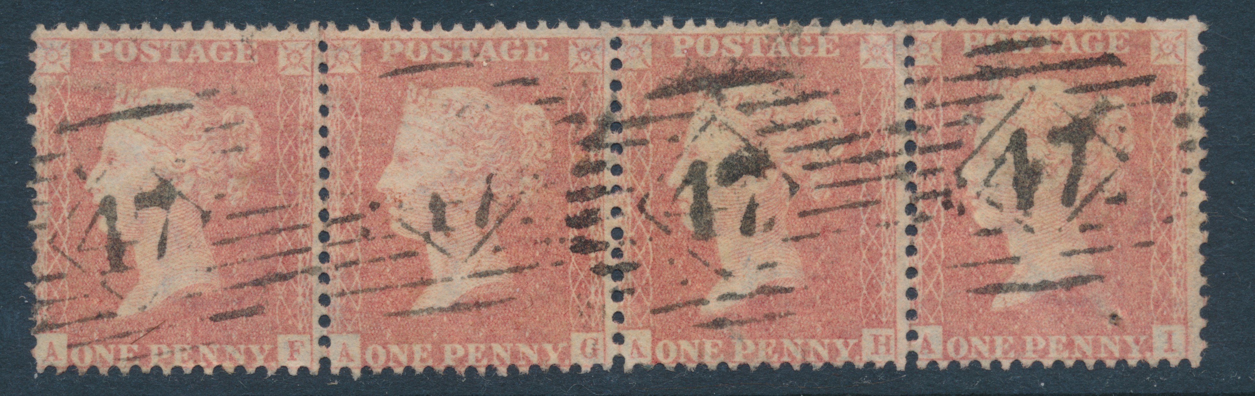Plate 38 A-F, A-G, A-H, A-I