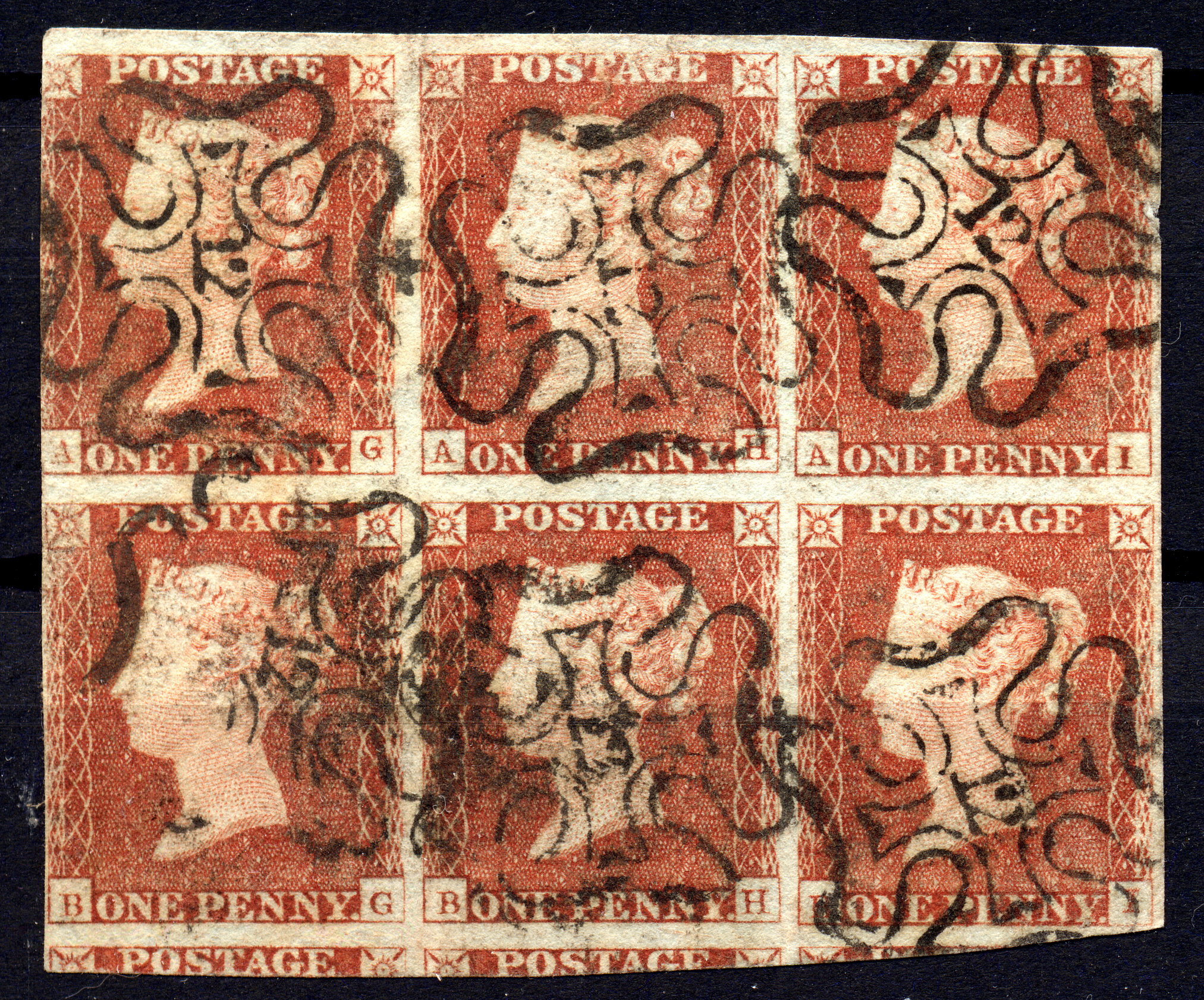 Plate 20 A-G, A-H, A-I
