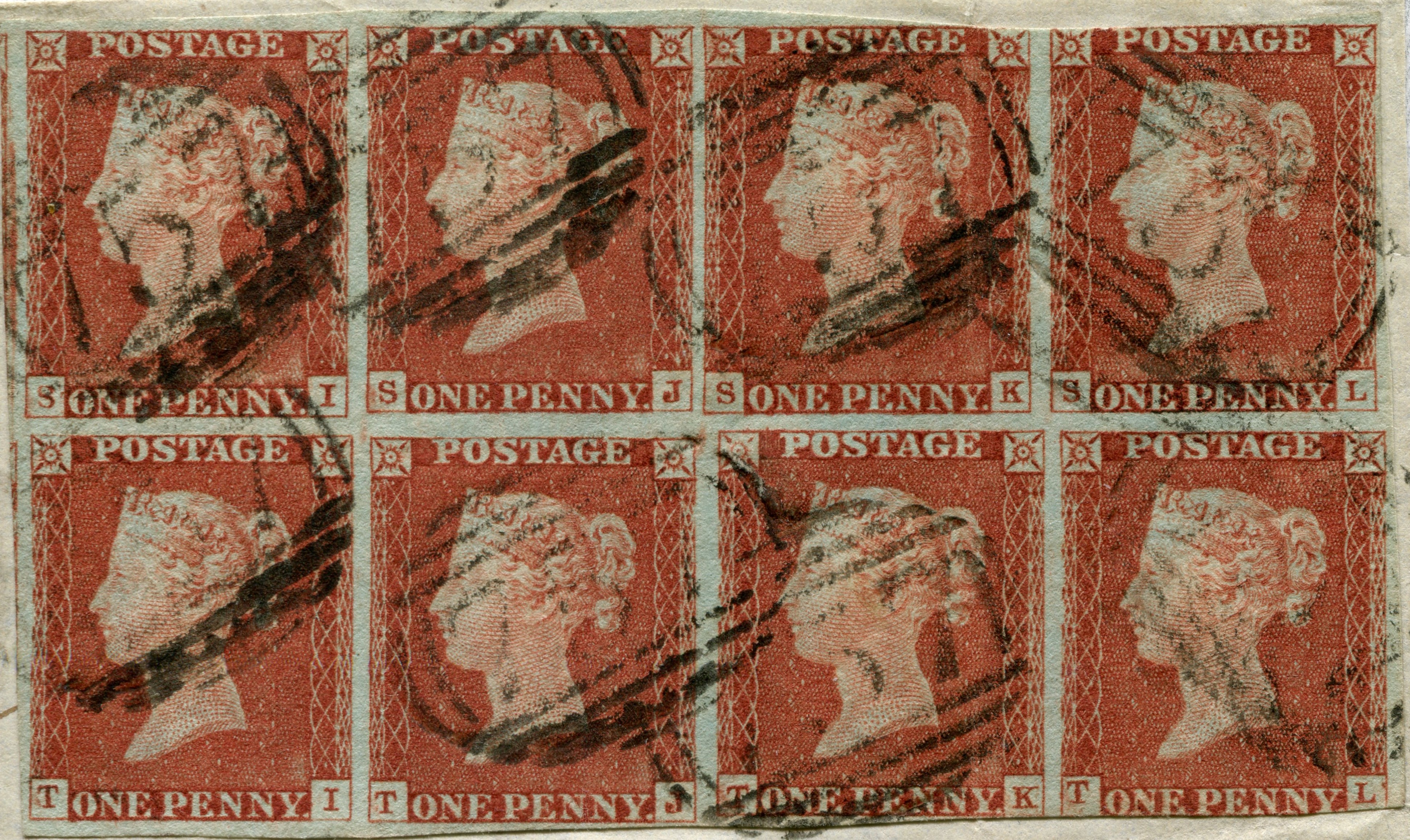 Plate 54 S-I, S-J, S-K, S-L, T-I, T-J, T-K, T-L