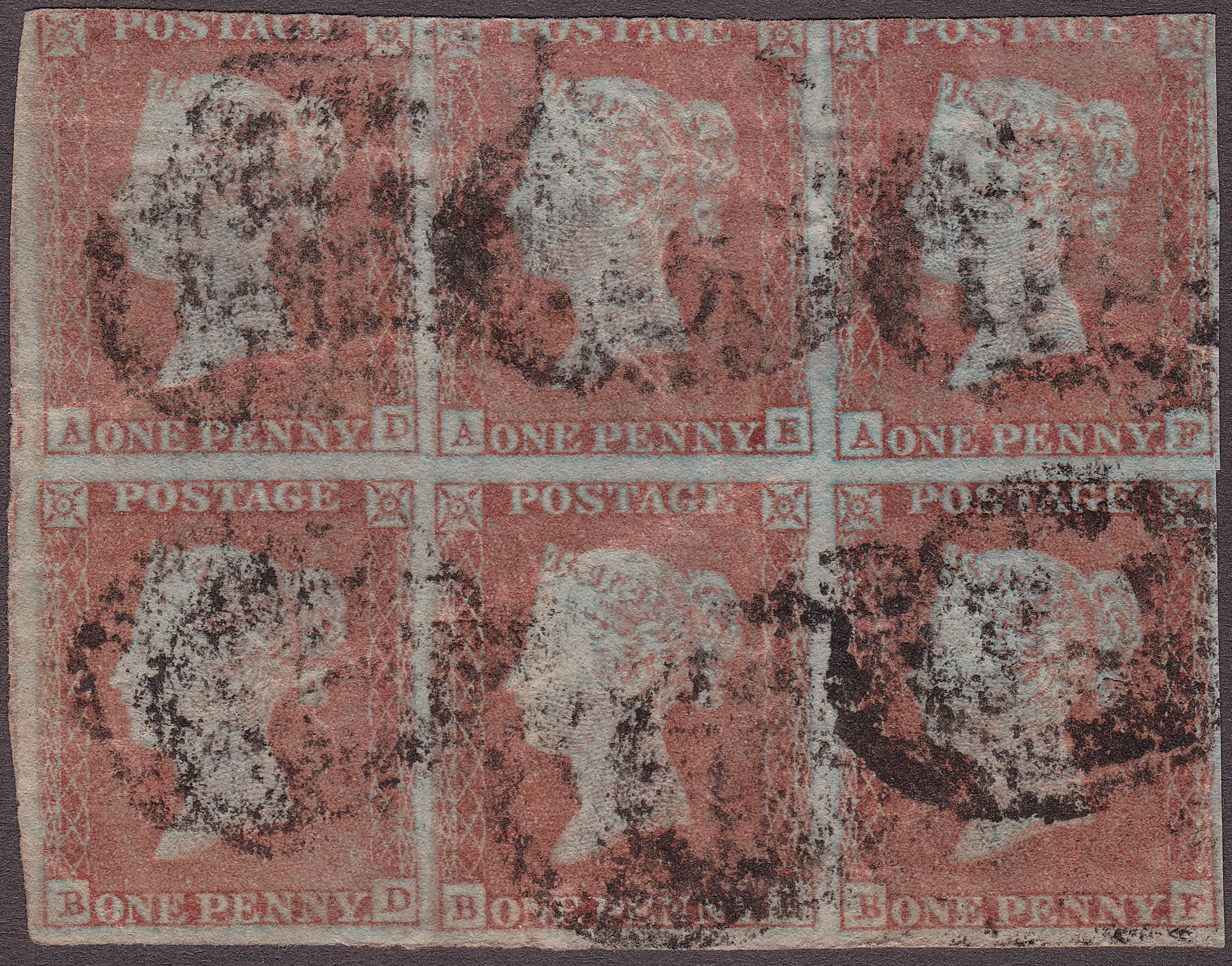 Plate 102 A-D, A-E, A-F, B-D, B-E, B-F