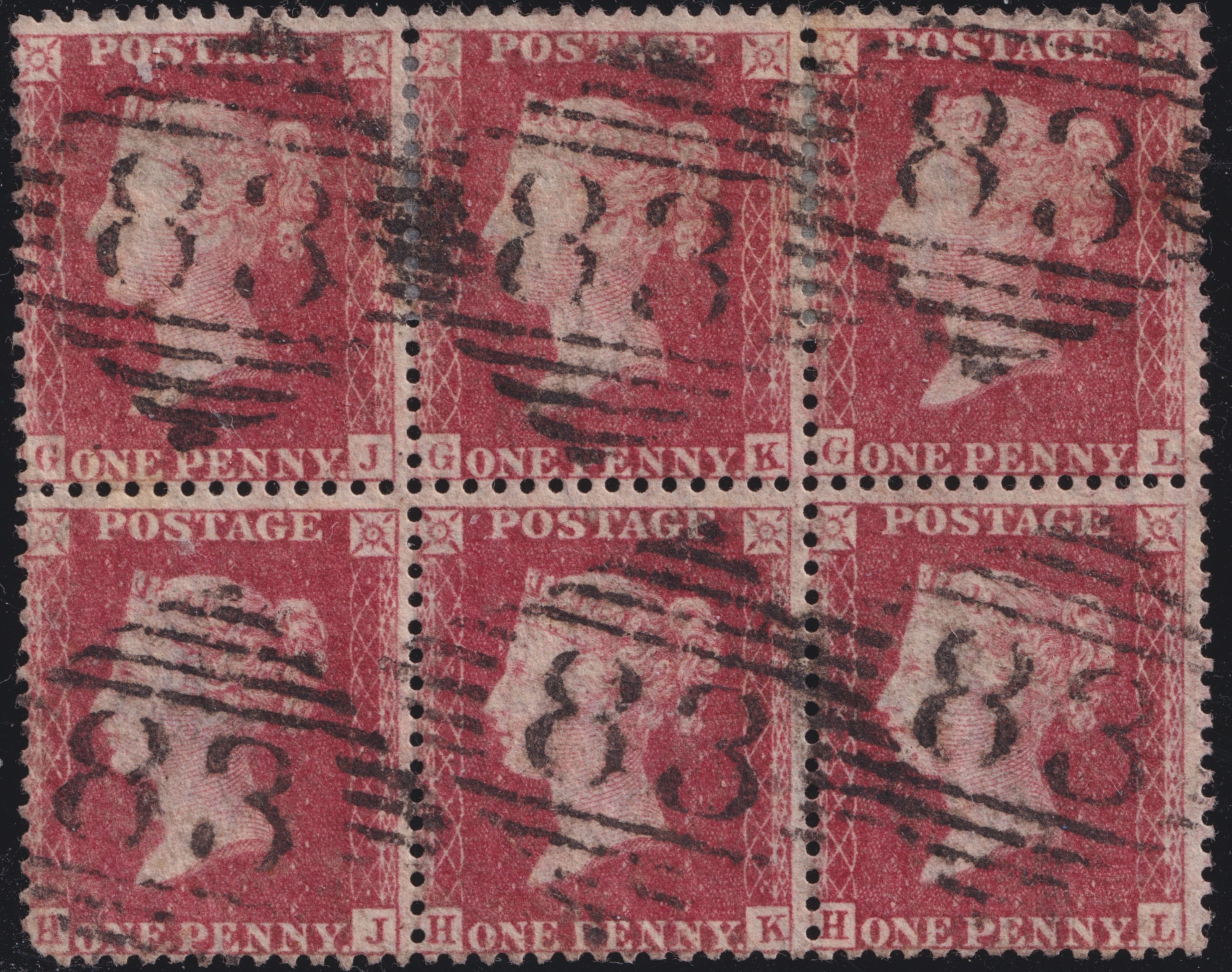 Plate 43 G-J, G-K, G-L, H-J, H-K, H-L