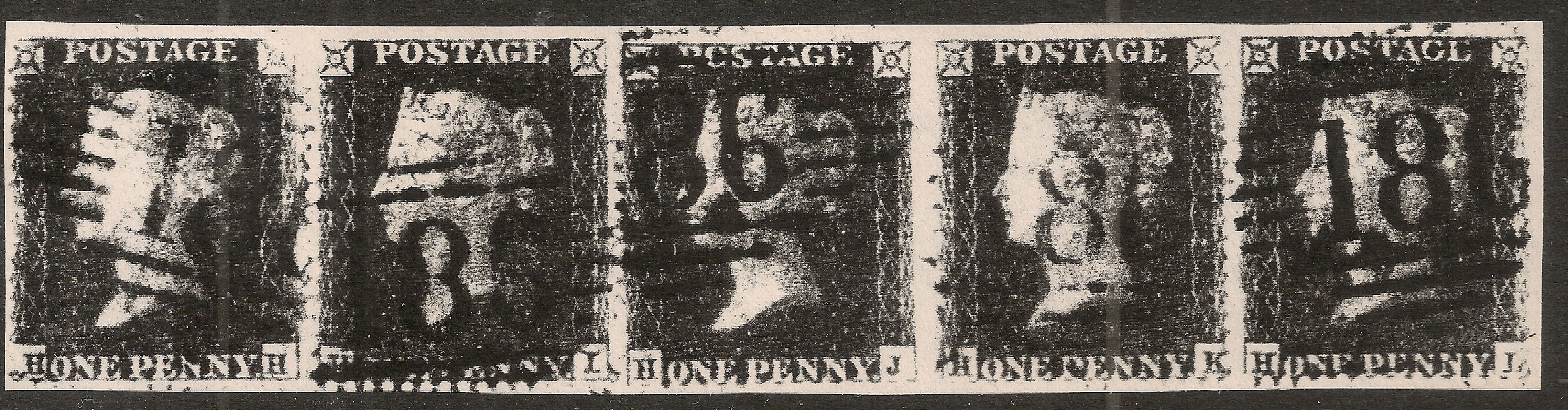 Plate 191 H-H, H-I, H-J, H-K, H-L