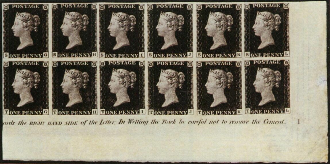 Plate 1B S-G, S-H, S-I, S-J, S-K, S-L, T-G, T-H, T-I, T-J, T-K, T-L