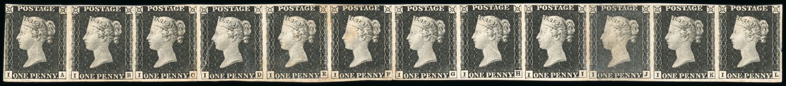 Plate 4 I-A, I-B, I-C, I-D, I-E, I-F, I-G, I-H, I-I, I-J, I-K, I-L