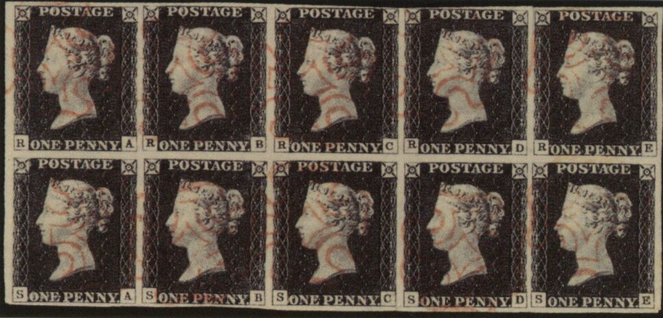 Plate 3 R-A, R-B, R-C, R-D, R-E, S-A, S-B, S-C, S-D, S-E