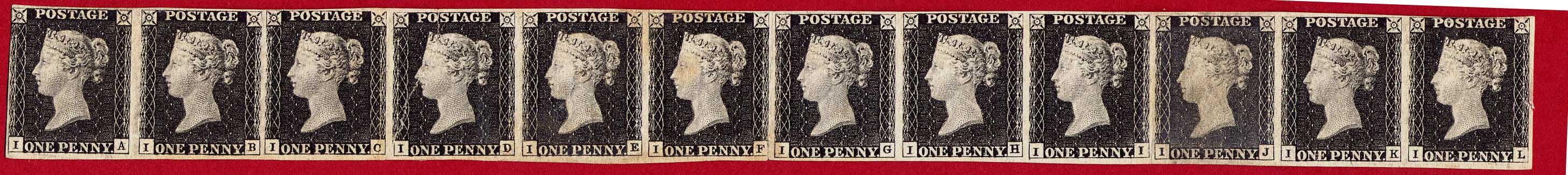 Plate 4 I-A, I-B, I-C, I-D, I-E, I-F, I-G, I-H, I-I, I-J, I-K, I-L