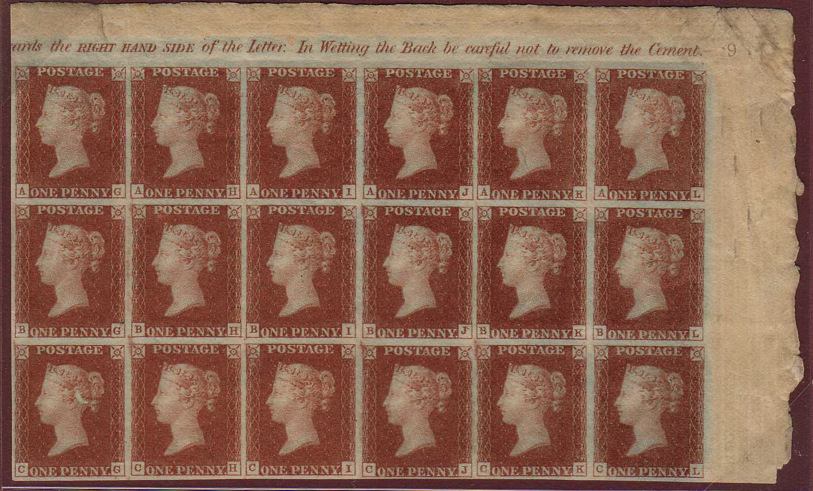 Plate 9 A-G, A-H, A-I, A-J, A-K, A-L, B-G, B-H, B-I, B-J, B-K, B-L, C-G, C-H, C-I, C-J, C-K, C-L
