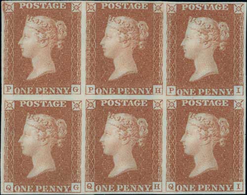 Plate 10 P-G, P-H, P-I, Q-G, Q-H, Q-I