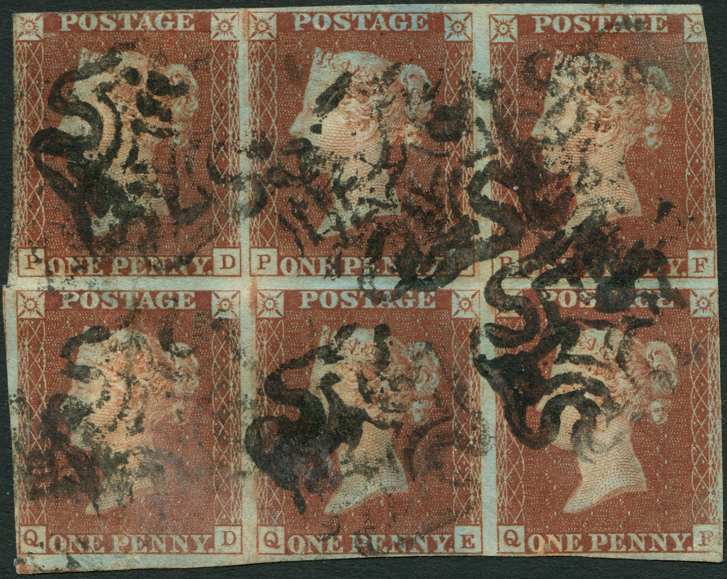 Plate 9 P-Q, P-D, P-E, P-F