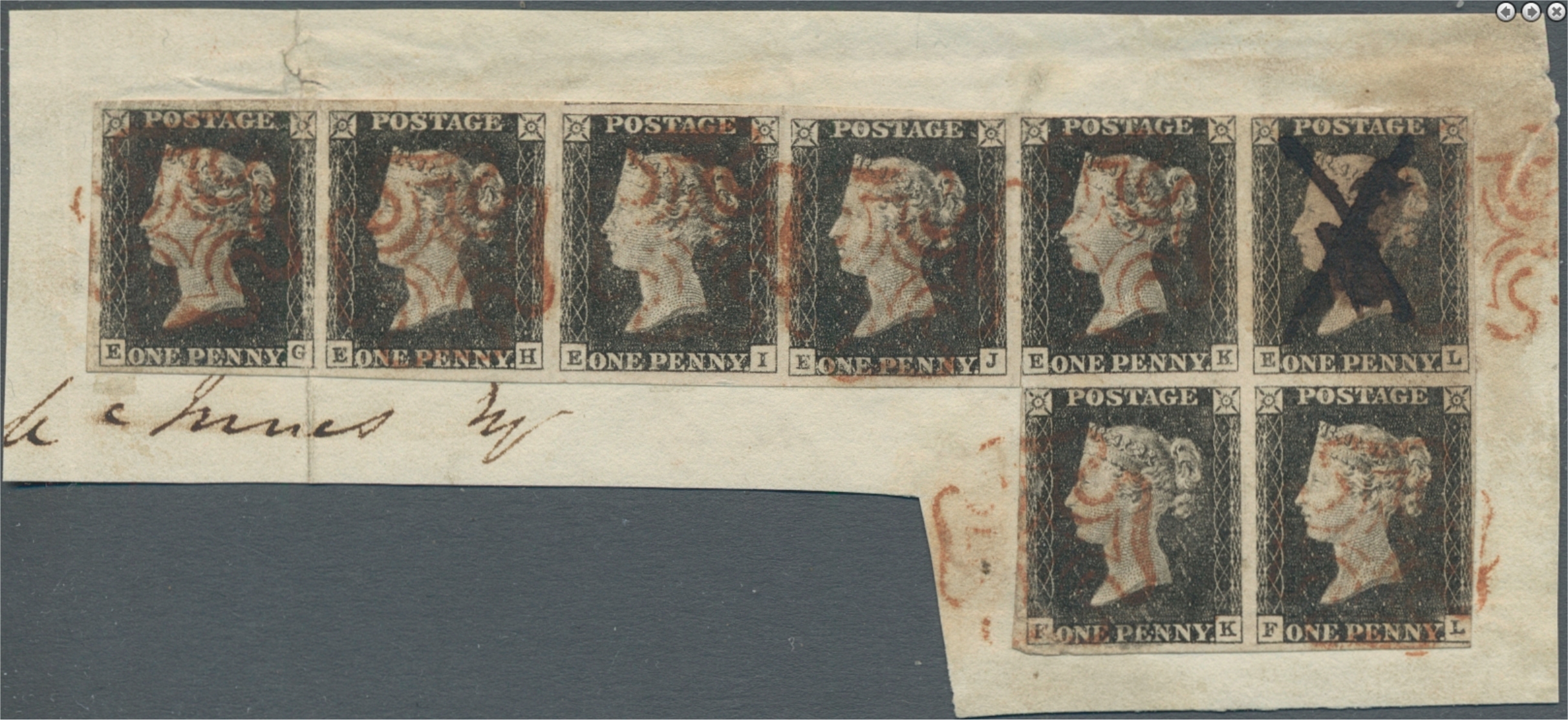 Plate 1A E-G, E-H, E-I, E-J, E-K, F-G, F-H, F-I, F-J, F-K