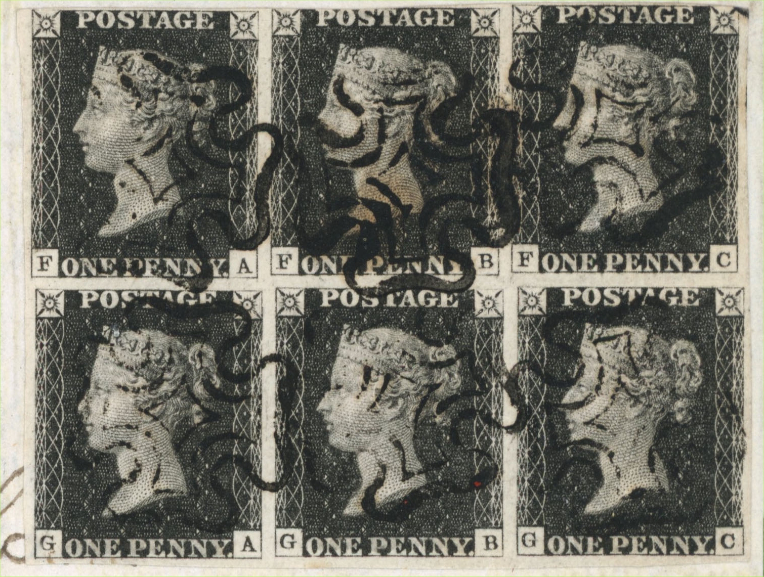 Plate 6 F-A, F-B, F-C, G-A, G-B, G-C